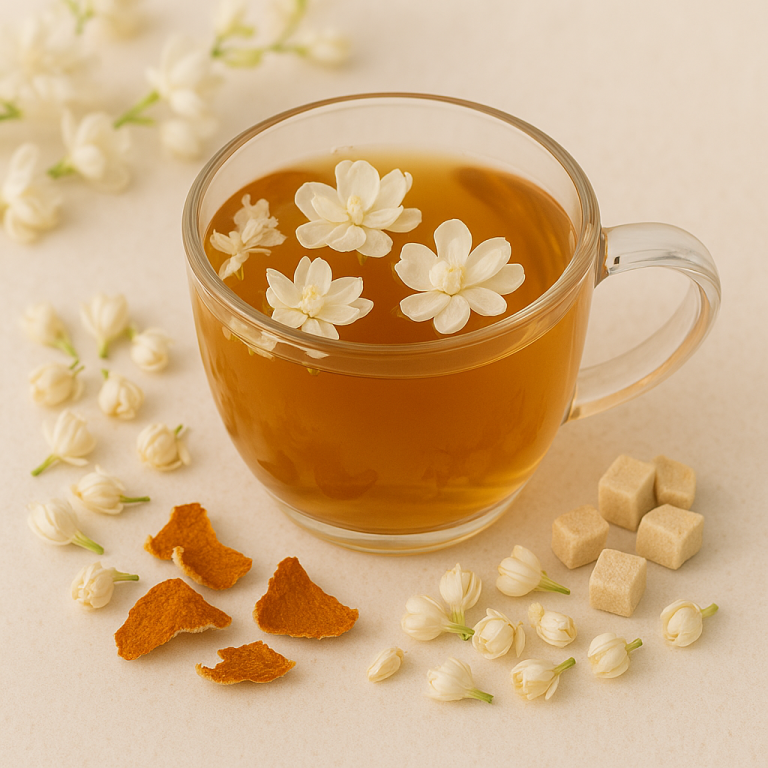 aromatic jasmine tea