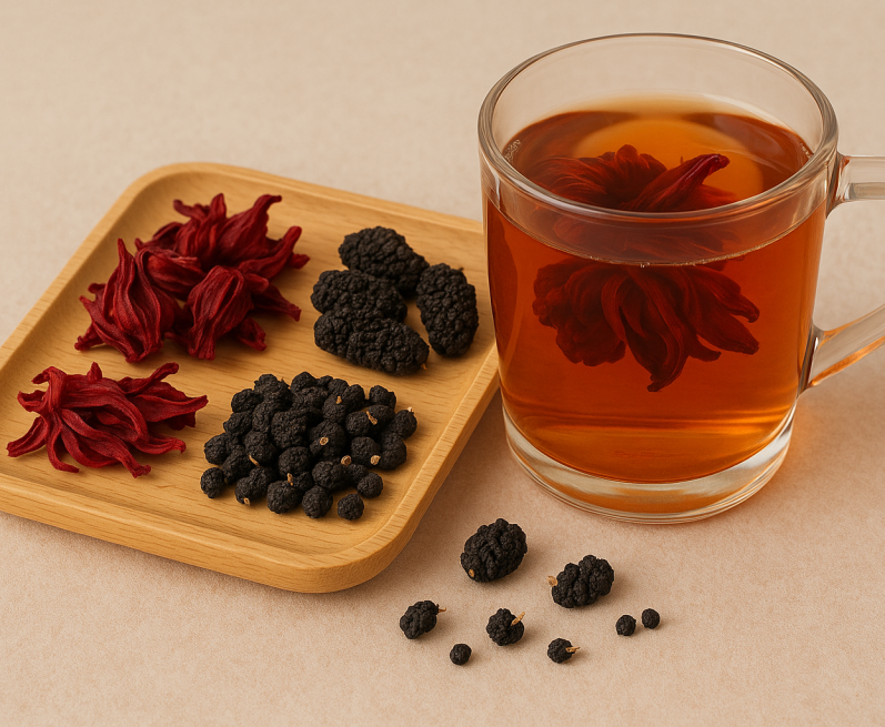 lack goji & mulberry tea