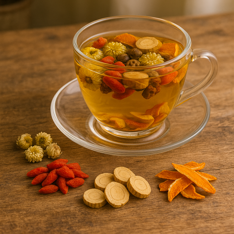 Chrysanthemum Tea to Cool Inflammation
              